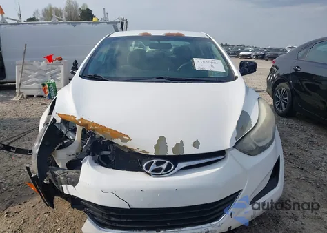 2014 Hyundai Elantra Se from USA, damaged, VIN 5NPDH4AE7EH522940